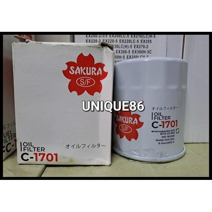 TERMURAH OIL FILTER C-1701 FILTER OLI C-1701 SAKURA 