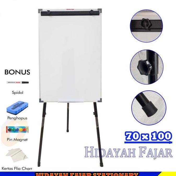 

TERMURAH - papan presentasi - papan jepit - flipchart 70 x100