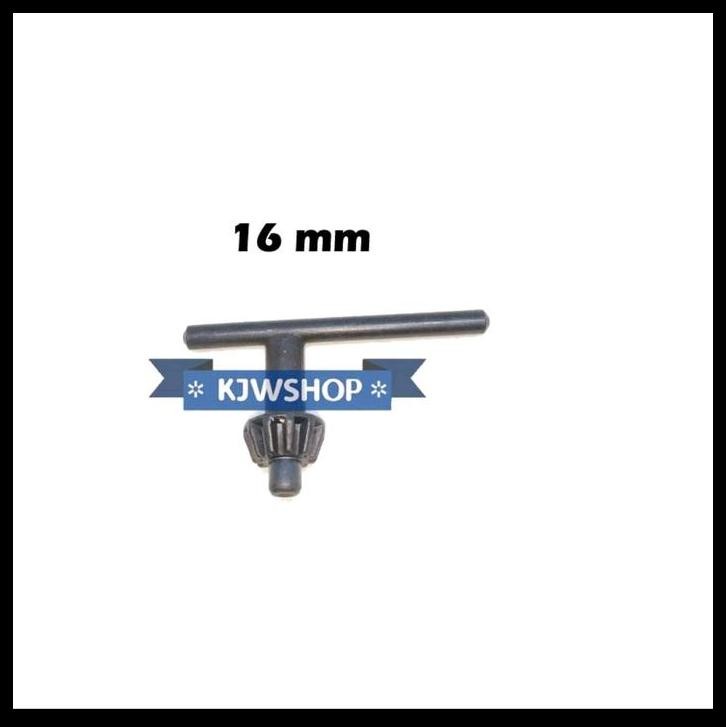 GRATIS ONGKIR KUNCI KEPALA BOR 16MM HOWER DRILL KEY UKURAN 16 MM HITAM KUNCI MESIN BOR 16MM MURAH KU