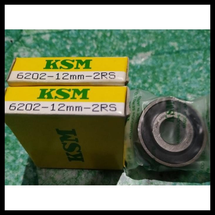 DISKON BEARING KSM 6202 2RS 16MM LAHER / BEARING 6202-16 2RS KSM JAPAN 