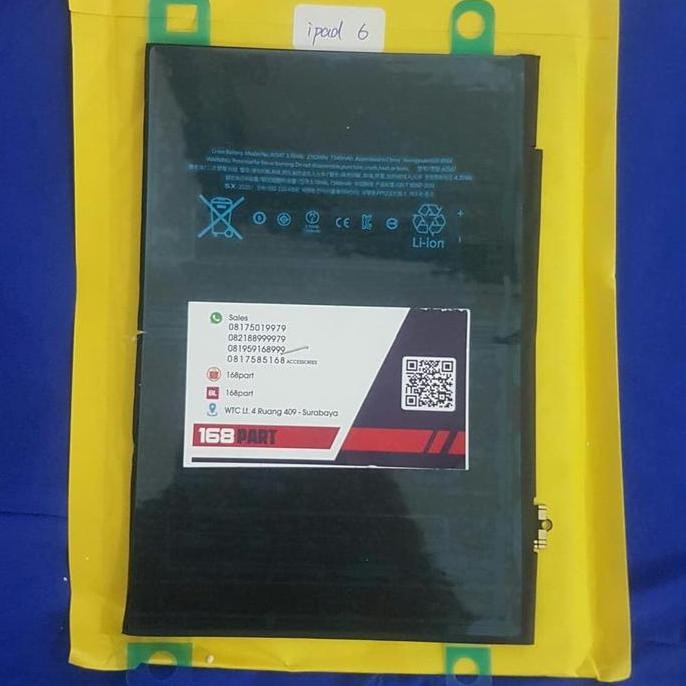 TERLARIS - Baterai ipad 6