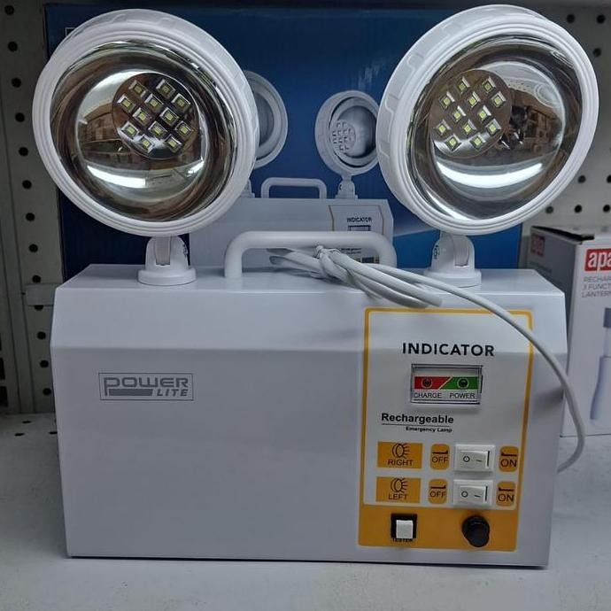 Krisbow Lampu Darurat/ Emergency Lamp Otomatis Nyala Saat Listrik Mati