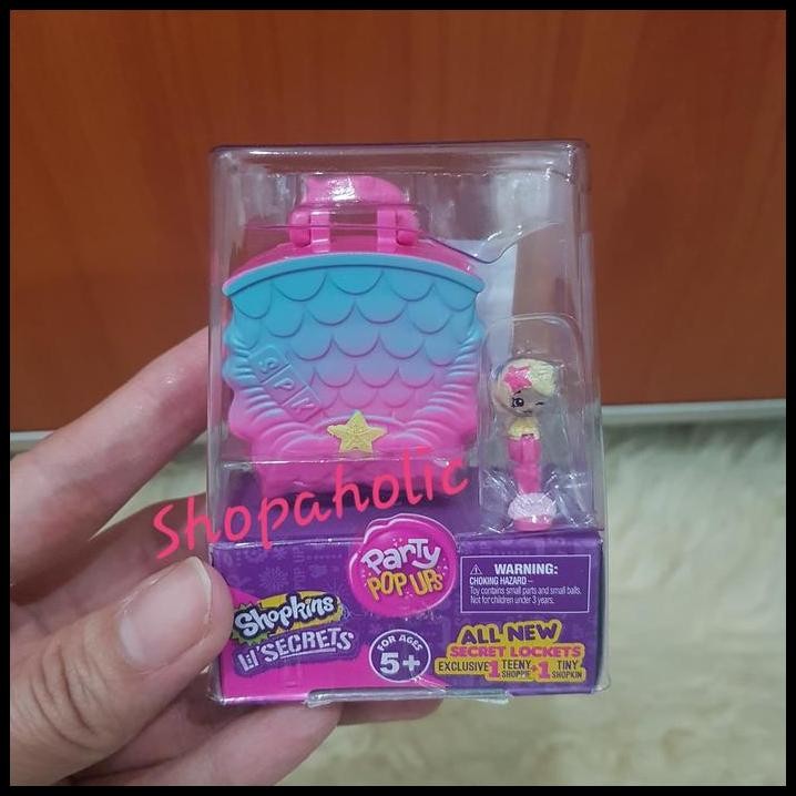 Shopkins Original Secret lockets Mermaid Adventure lil secret tiny
