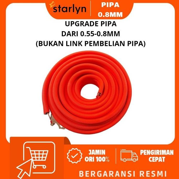 baru upgrade pipa ac 1/2pk - 1pk 0.55-0.8mm tebal kualitas bagus