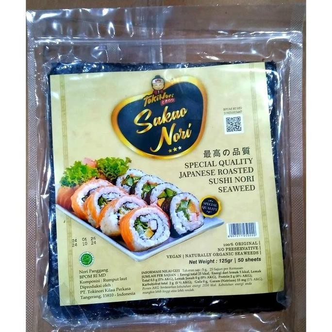 

Sushi Nori Rumput Laut Korea 50 Lembar - Seaweed Manjun Tokinori Sakaonori Javasuperfood Ichinori Kualitas Terbaik Harga Termurah