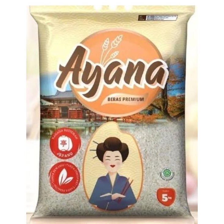 

BERAS AYANA GOLD 5KG / REDJEKI 5KG (PREMIUM) | BERAS PULEN WS