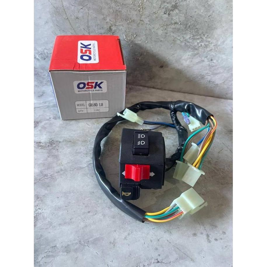 tersedia saklar kiri grand prima legenda impressa holder kiri motor osk ori