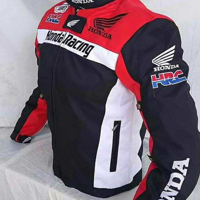 Jaket Motor Honda Hrc Full Border Official M L Xl
