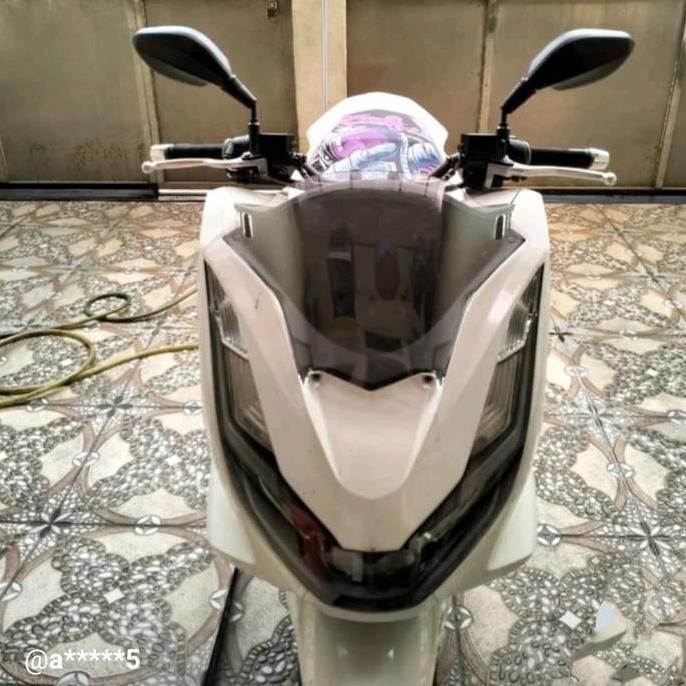 Visor Pcx 160 Model Ceper Tebal 3Mm - Windshield Thailand Honda Pcx 160 Original