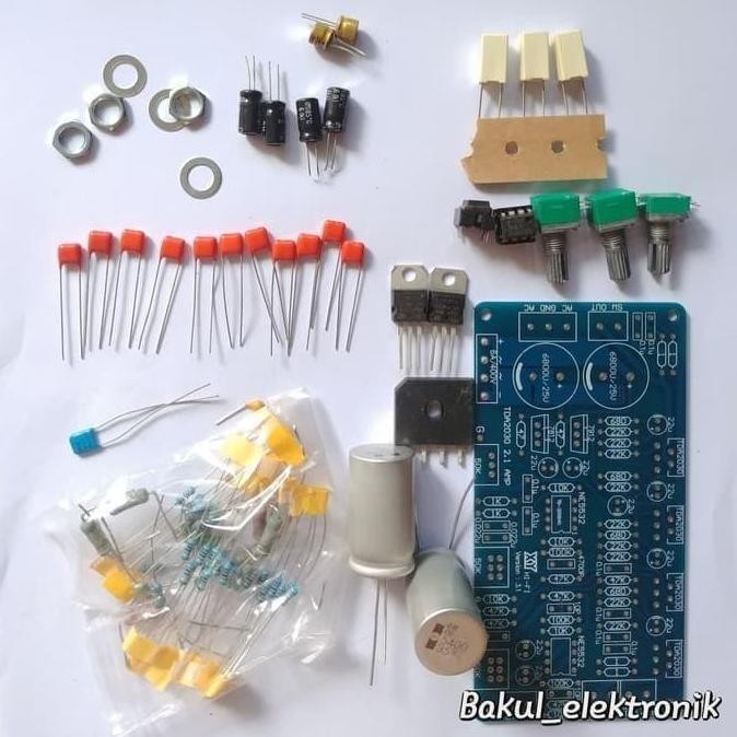 PART KIT AMPLIFIER 2.1 STEREO + SUB lm1875 / tda2050 PROMO