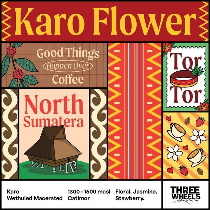 

READY KOPI ARABIKA KARO FLOWER 200GR - BIJI KOPI SPECIALTY NUSANTARA ROASTED BEAN