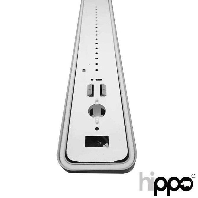 Sinte Kap Lampu Tl Waterproof 2X36W Rumah Lampu Neon Outdoor Hippo