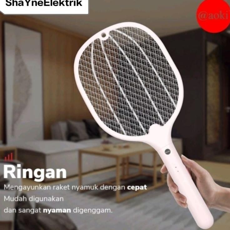 Raket Nyamuk Cas 2 In 1 Ak 890S