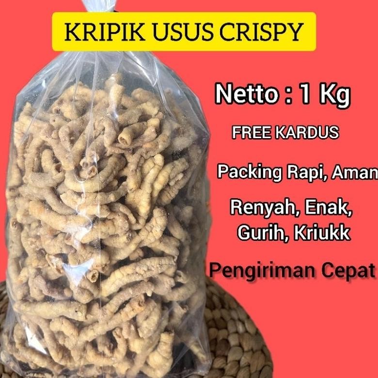 

Ct_C1077 Keripik Usus Ayam 1Kg Renyah / Free Kardus Dfg-88