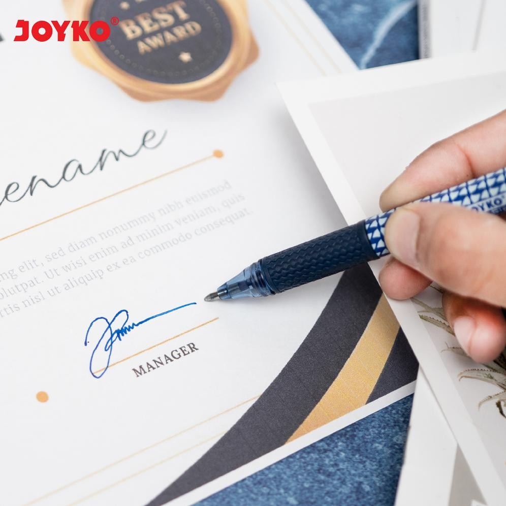 

Hot Joyko Gel Pen Sign Pro 1.0 Pulpen Pen Joyko Jel Signpro Gp-169 [12Pcs] Gd-324