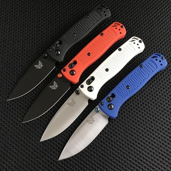 pisau lipat mini benchmade 533 bugout edc compact folding knife berkualitas