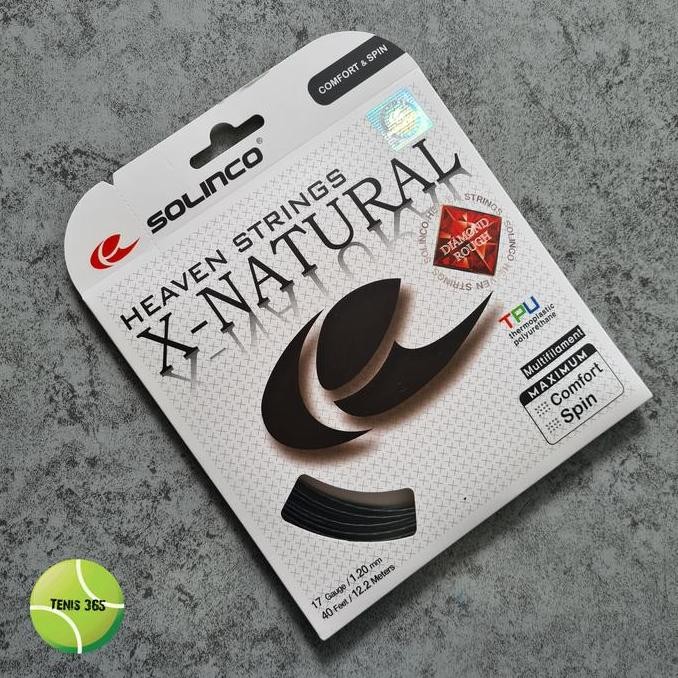Terlaris Senar Tenis Solinco X Natural Best seller