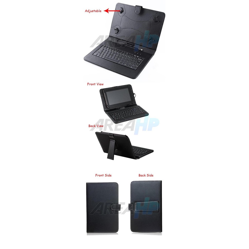 Promo Keyboard Case Tablet 7 Inch - Usb Type C Android Windows Universal