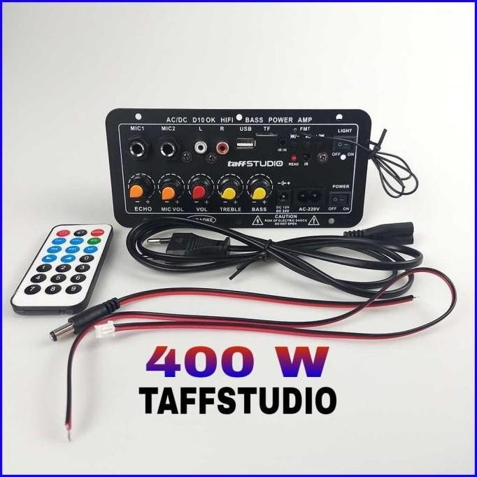 Mixer Amplifier speker rakitan Audio Bluetooth USB FM Subwoofer 400 W BEST SELLER