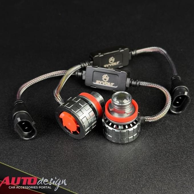 lampu mini projie mobil zyvolt zr1 - laser projector led h7 h8 h11 hb4 hb3 berkualitas