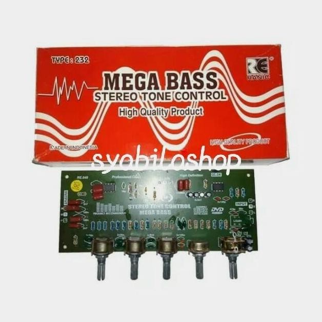 KIT TONE CONTROL STEREO MEGA BASS RANIC FORSALE