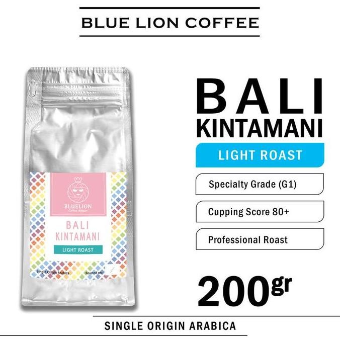 

READY BLUE LION BALI KINTAMANI 200G | LIGHT ROAST ARABIKA SPECIALTY COFFEE