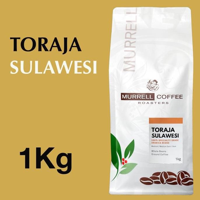 

READY KOPI ARABIKA TORAJA SULAWESI 1KG | MURRELL COFFEE SPECIALTY ROASTED BEAN