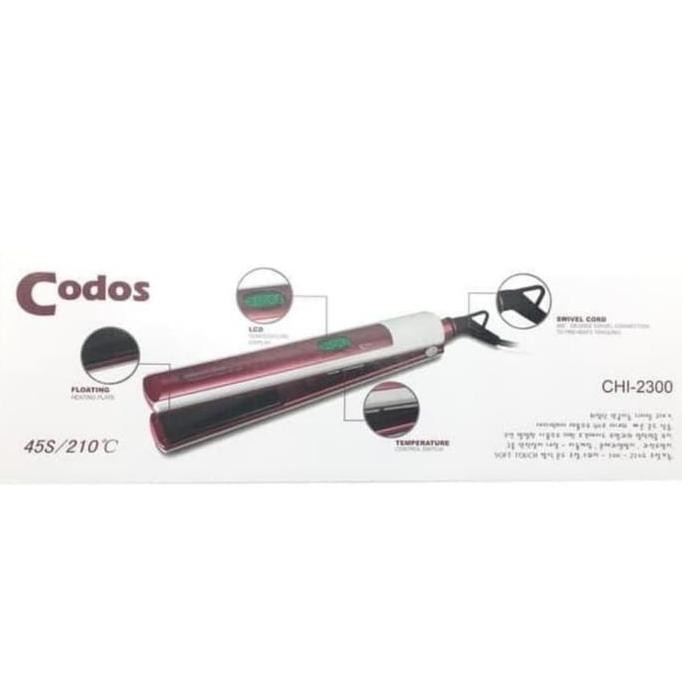 Catok Codos Romance Hair Catokan Ion Smoothing Flat Iron