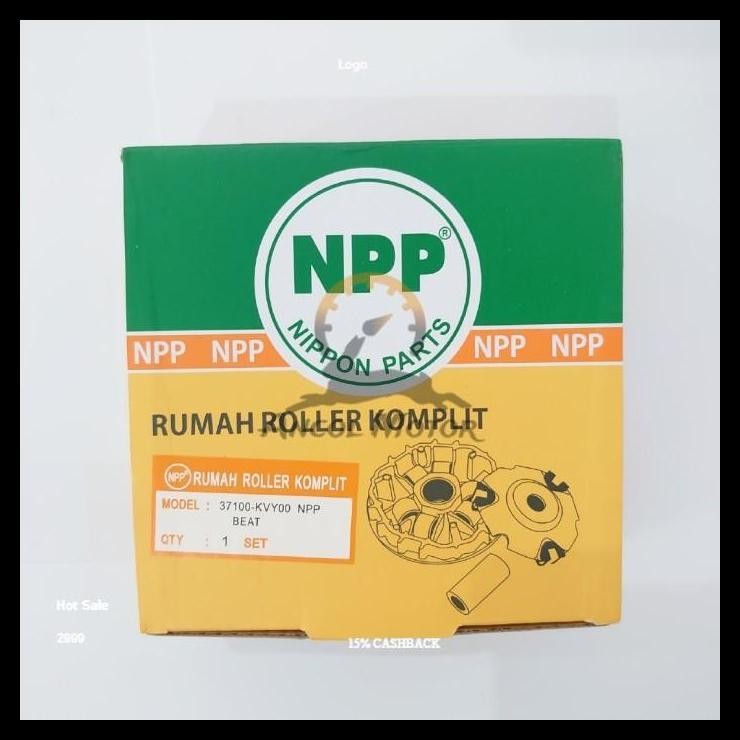 TERBARU NPP RUMAH ROLLER VARIO125 BEAT SCOOPY MIO J FINO XRIDE CVT MOTOR MATIC 