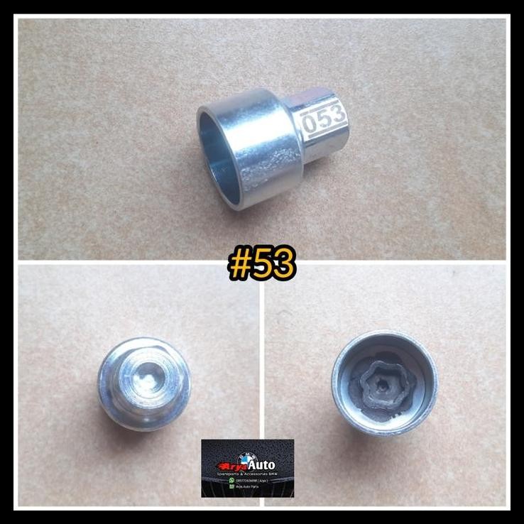 BEST DEAL ADAPTER ADAPTOR KUNCI BAUT RODA ANTI-THEFT #53 BMW F SERIES / MINI