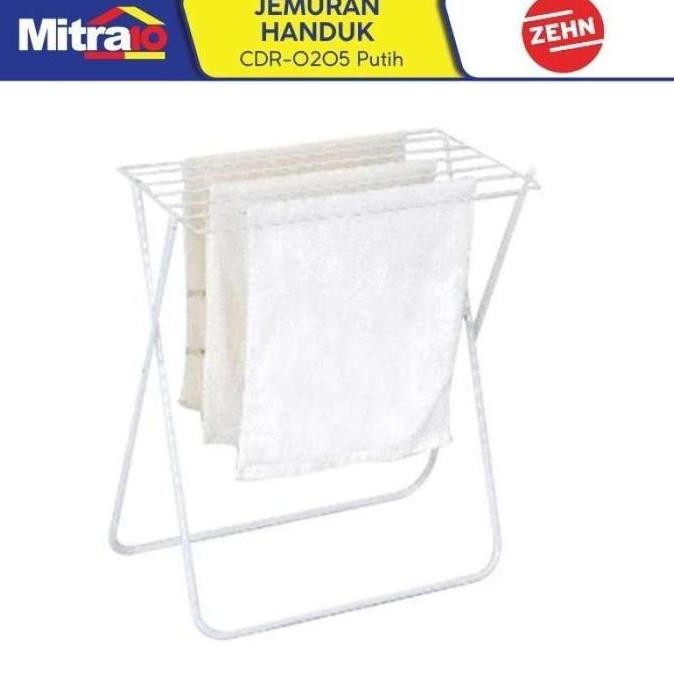 Zehn Rak Jemuran Handuk CDR-0205 Putih JS