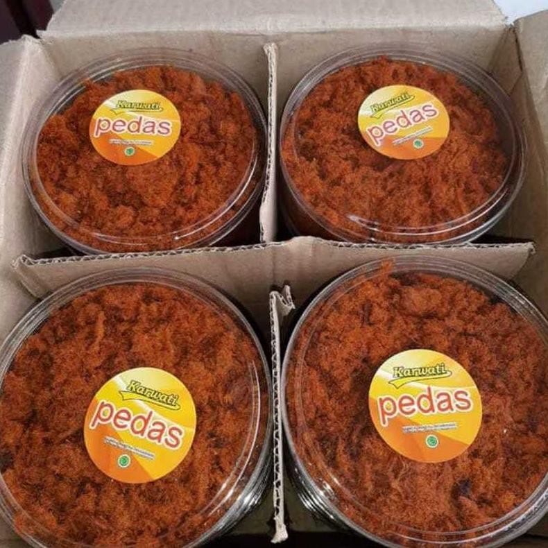 

Terlaris - [Cod] Abon Ayam Karwati Original Pedas / Abon Ayam Makanan Camilan Enak