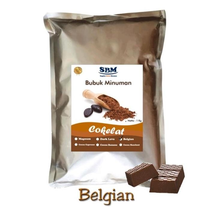 

Original Belgian Chocolate Powder Drink 1Kg - Bubuk Minuman Cokelat Premium