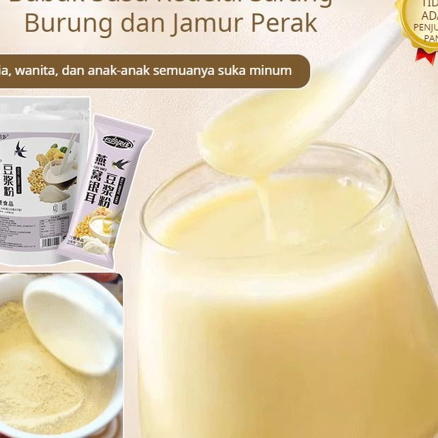 

Susu Bubuk Kedelai Tremella Sarang Burung 140G207 Bungkusminuman Sarapan Pagi Diseduh Tanpa Dimasak Dalam Kemasan Tersendirids Nest Tremella Soy Milk Powder