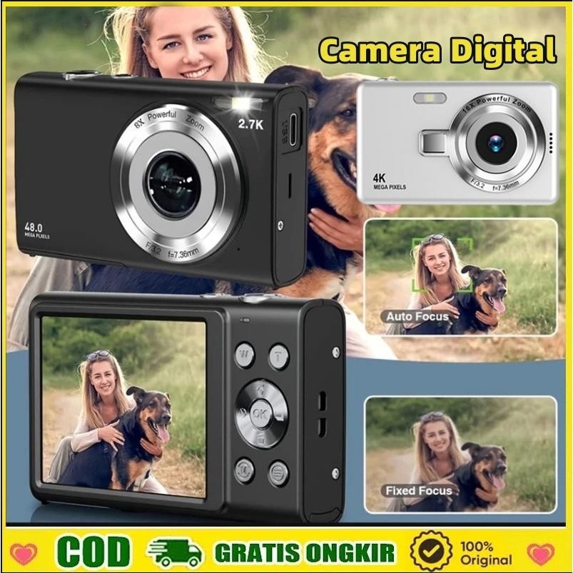 Camera Digital Digicam Kamera Pocket 48MP Digital Camera Pocket Retro / Digital Camera I20 Digicam 4