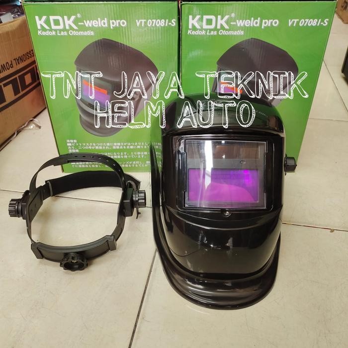 Helm Las Otomatis Kdk / Topeng Las Auto / Kedok Las Otomatis Kdk Original Dan Terpercaya