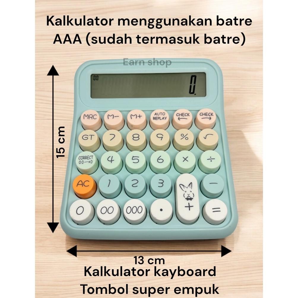 

KALKULATOR BOBA KINCIZEN KC-2034 | KALKULATOR DOT AESTATIC | KALKULATOR DOT CANTIK DAN LUCU RB2