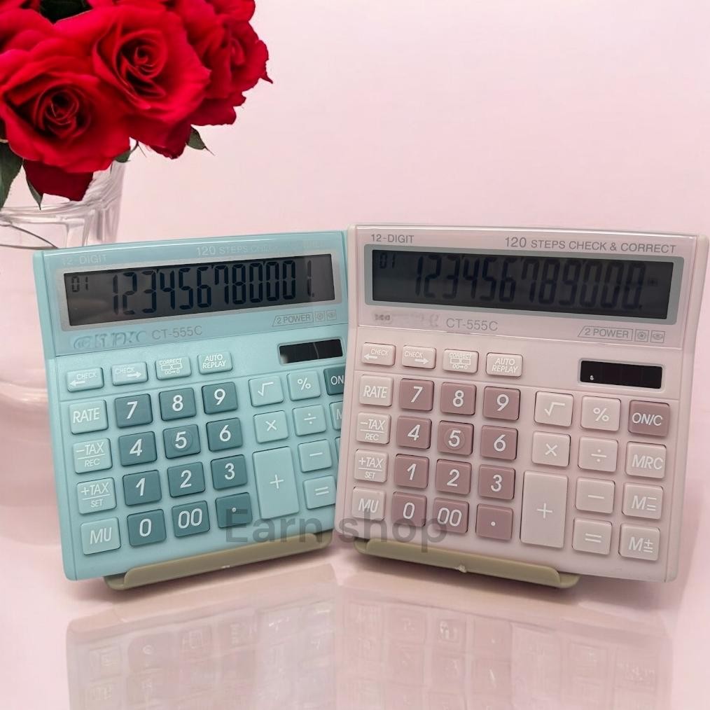 

KALKUKATOR FANCY WARNA WARNI CITIZEN CT 555C CT-555C CT555 RB2