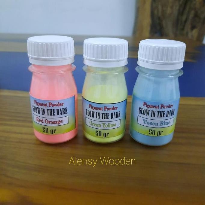 

Original Glow In The Dark Powder Fosfor Halus 50gr - Bubuk Menyala dalam Gelap