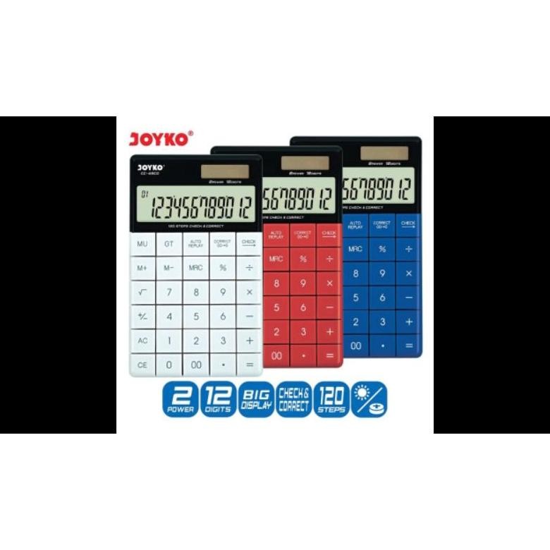 

Kalkulator CC 48CO joyko ( barang ready stock ,check out aja langsung) RB2