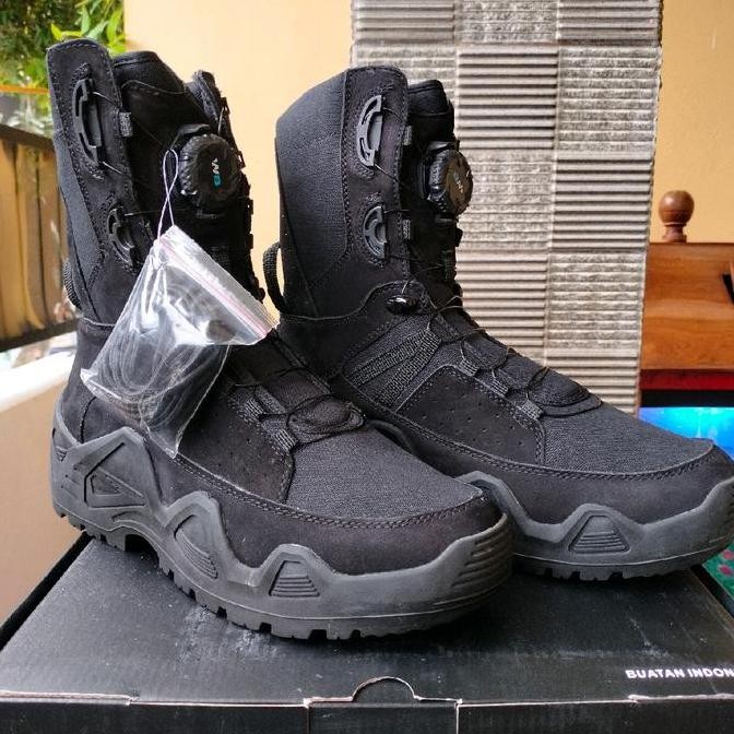 SEPATU PDL WEBEST PUTAR FORCE ONE LOWA ORI Hitam Shoes Boots Pria