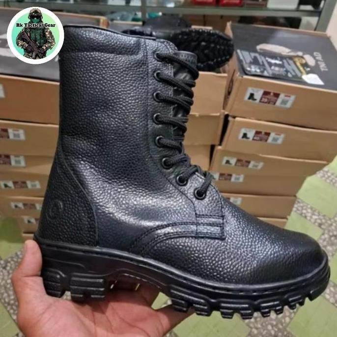 Sepatu PDL Original Boccoroco Kulit Jeruk / Sepatu PDL Jatah Asli TNI