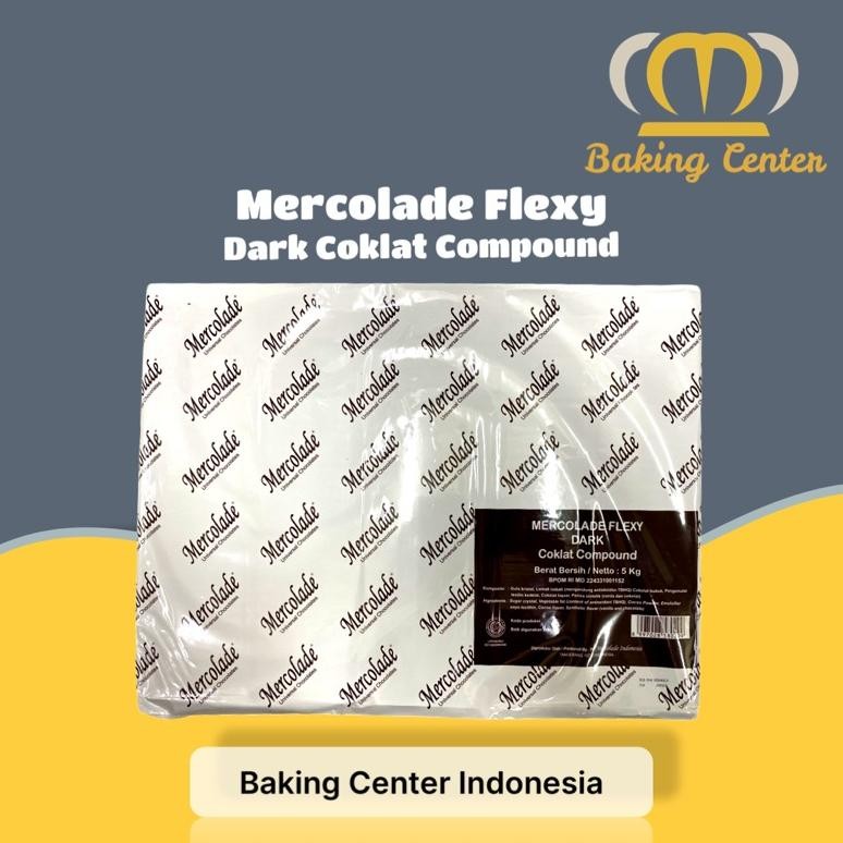 

Mercolade Flexy Dark Coklat Compound 5kg Nugi