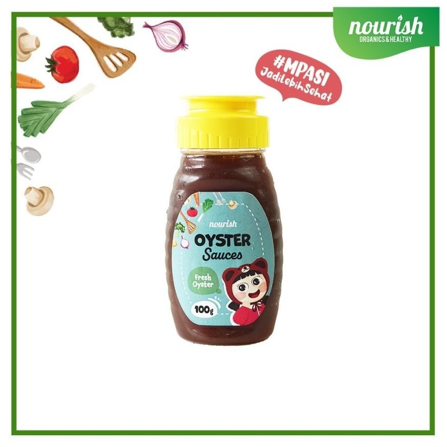 

Nourish Saus Bumbu MPASI No MSG - OYSTER SAUCE 100ml Nugi