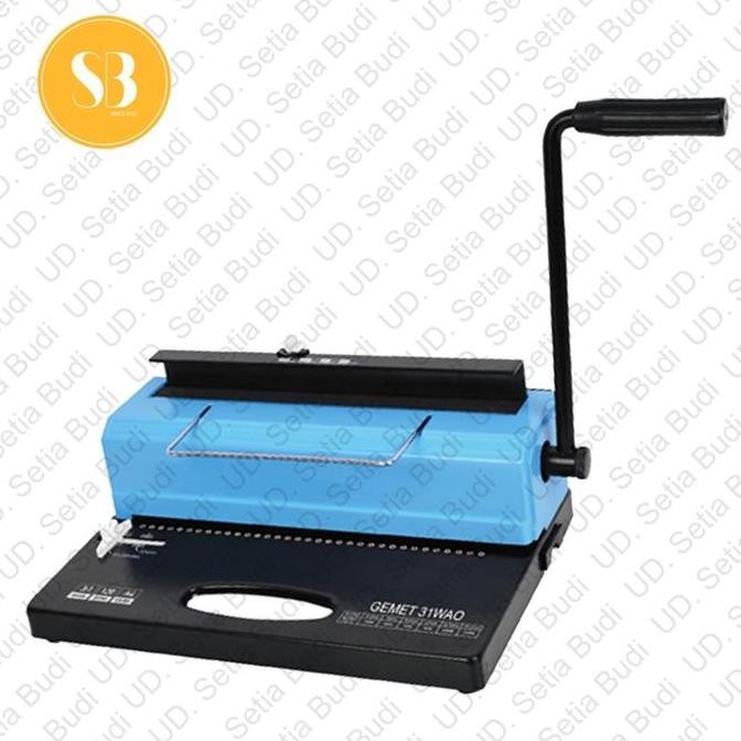 

Promo Mesin Jilid Spiral Kawat GEMET 31 WAO COD