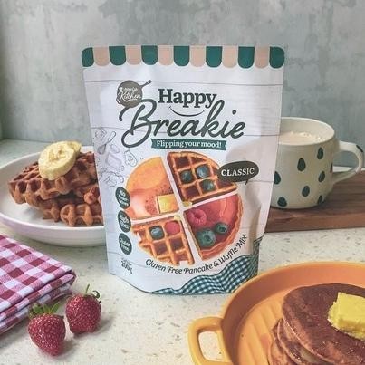 

Happy Breakie Gluten Free Pancake & Waffle Mix - Classic 200gr Nugi
