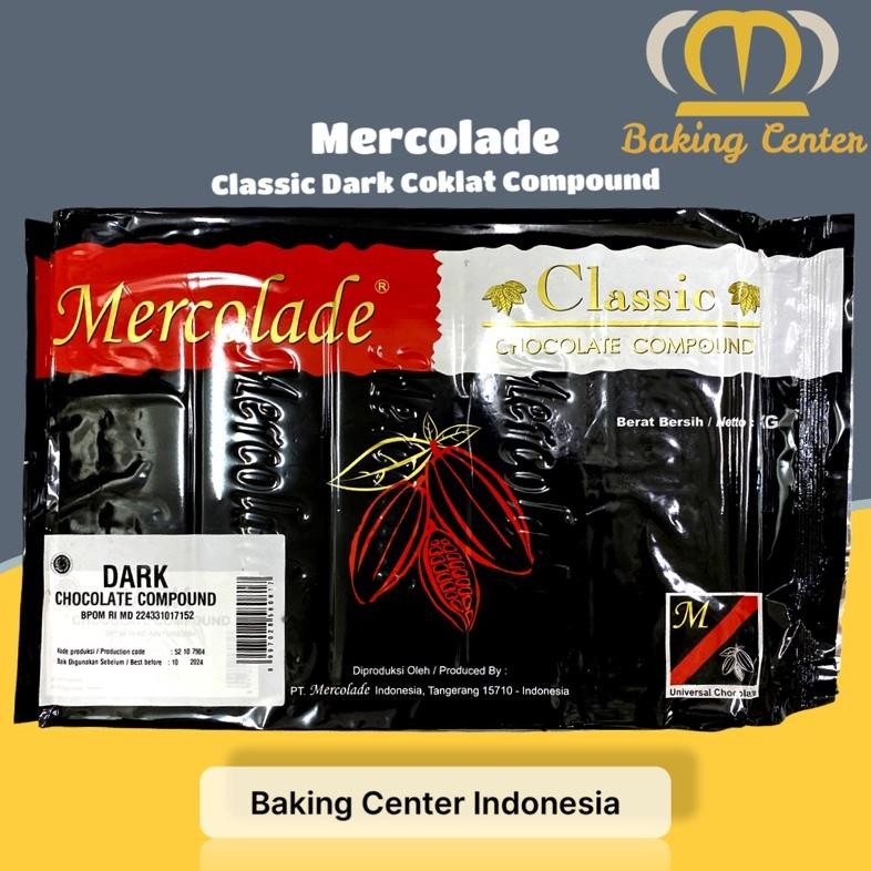 

Mercolade Classic Dark Coklat Compound 5kg Nugi