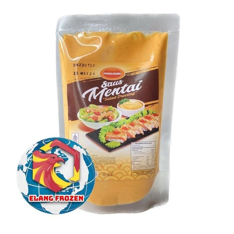 

Prima Agung Saus Mentai 250gr Salad Dressing Halal Nugi
