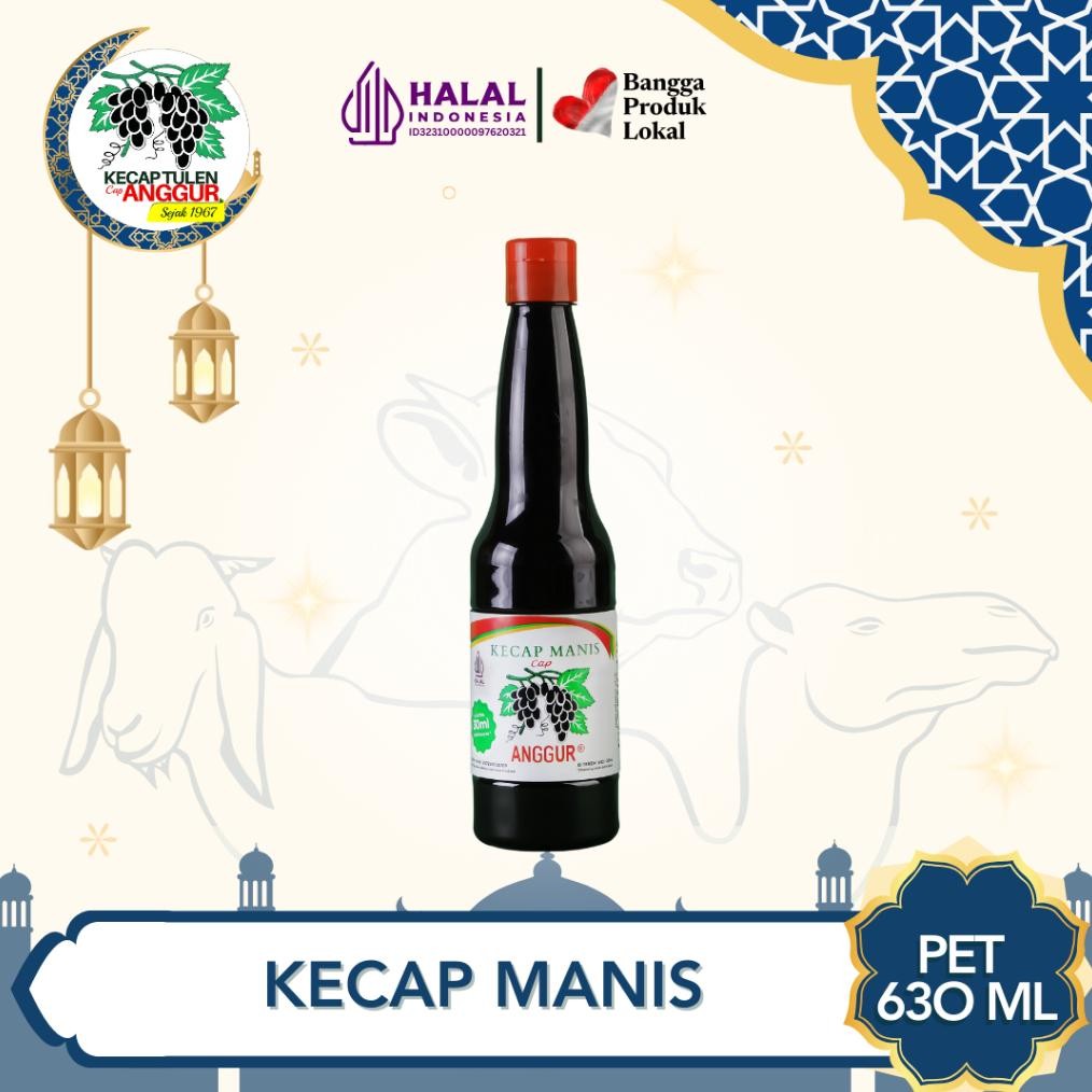 

Cap Anggur Kecap Manis 630ml Kental Ekonomis Nugi