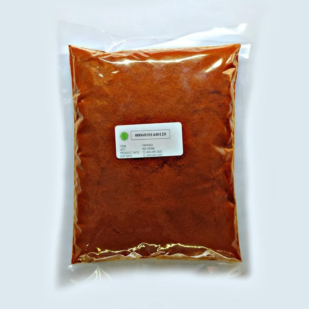 

Paprika Bubuk Halus / Bell Pepper Powder 500gr Nugi